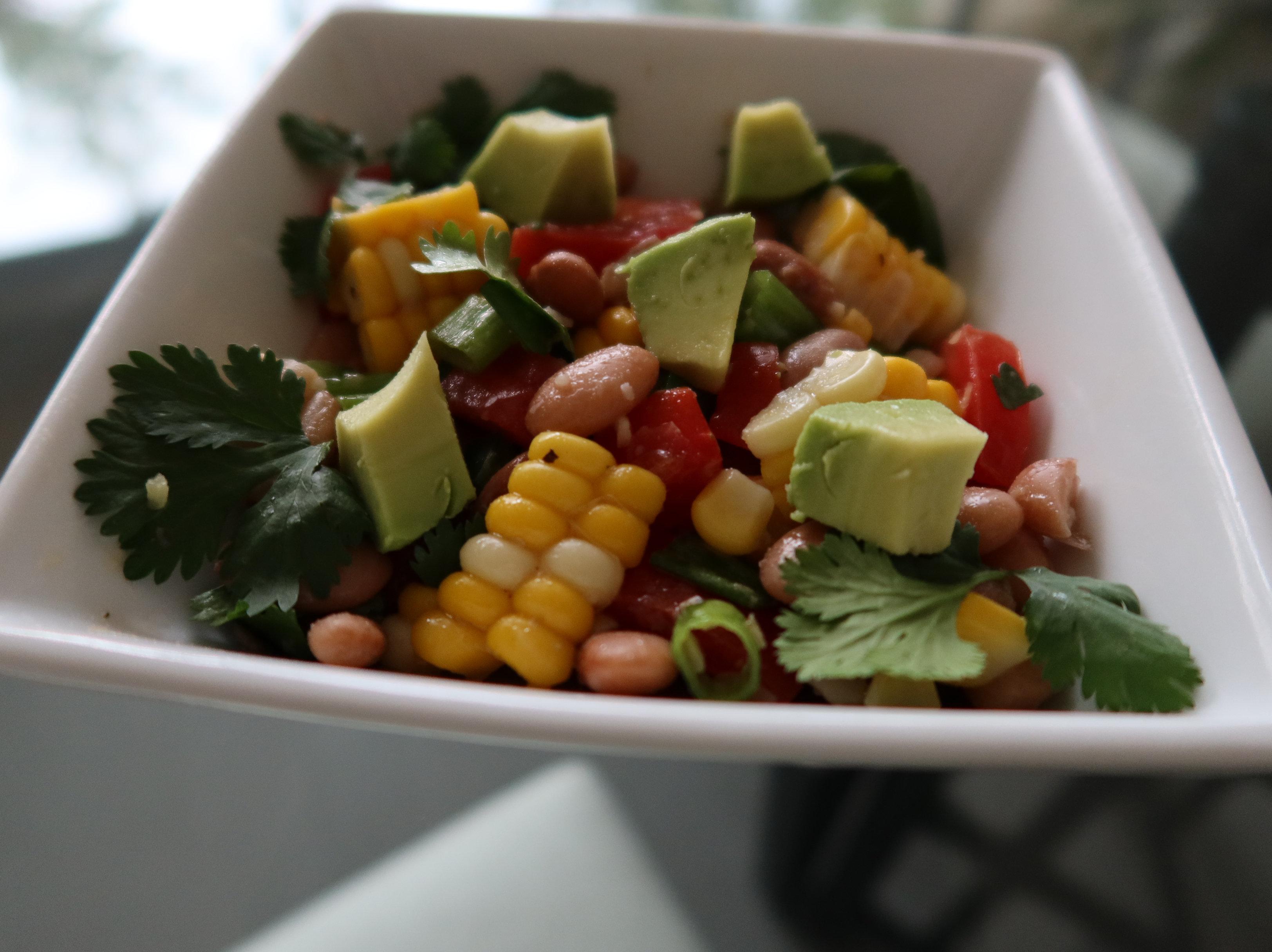 Pinto Bean & Fresh Corn Salad