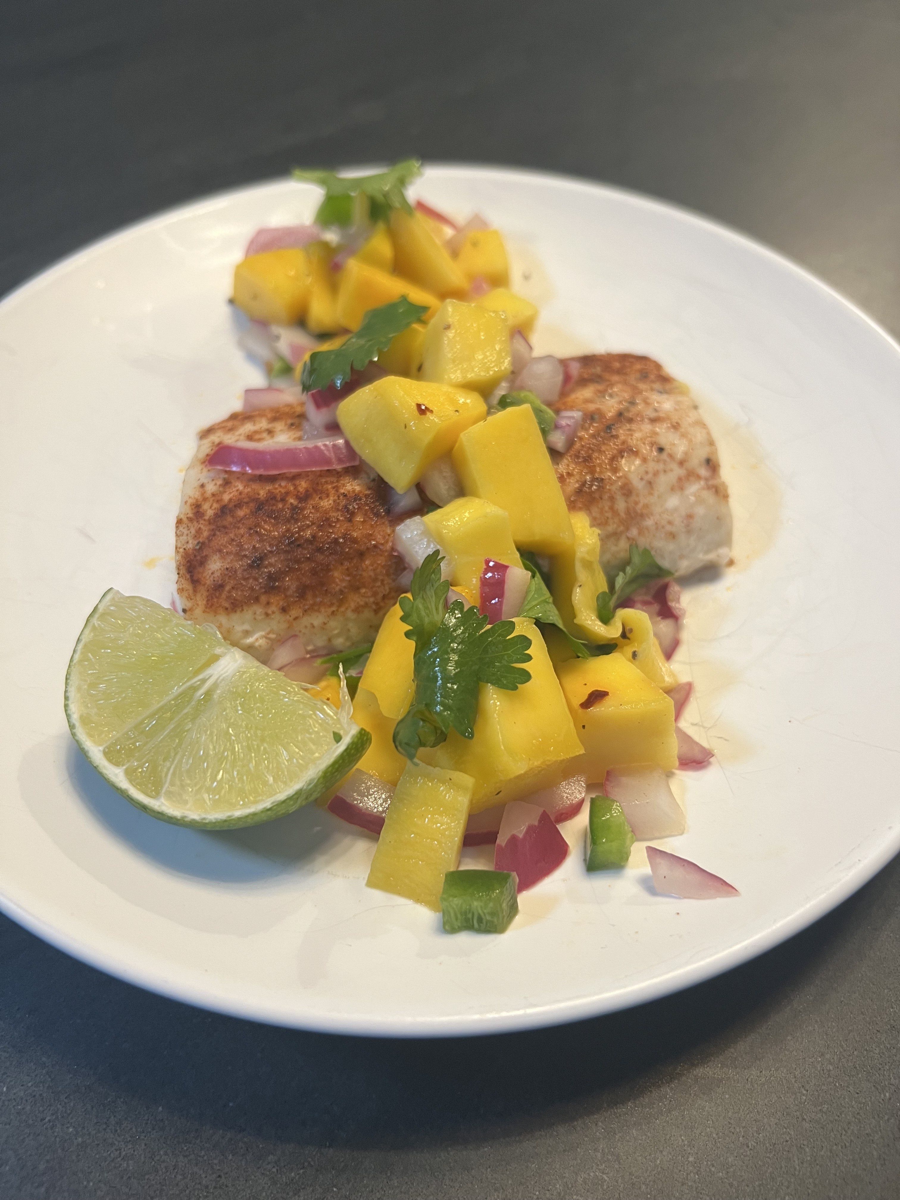 Parmesan Crusted Snapper